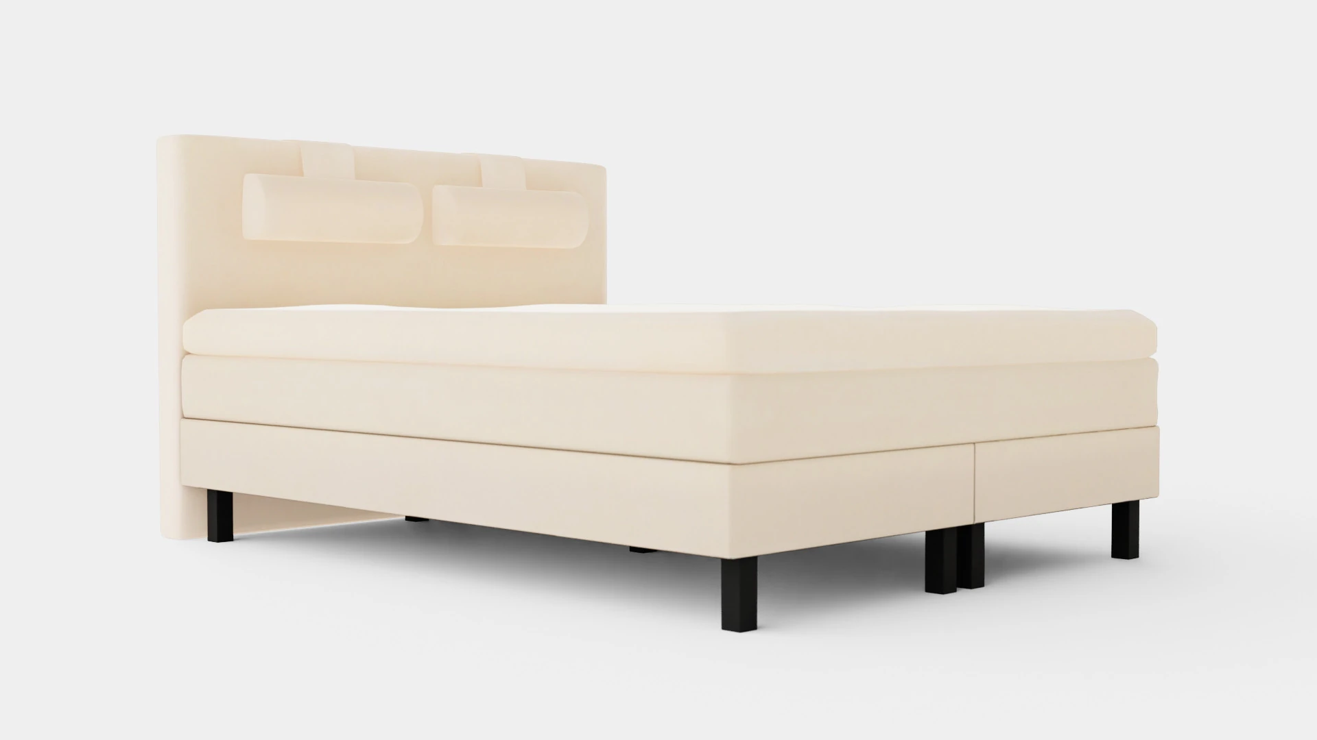 Lucky Continental Bed Memory Mattress 3D Model .c4d .max .obj .3ds .fbx .stl .blend