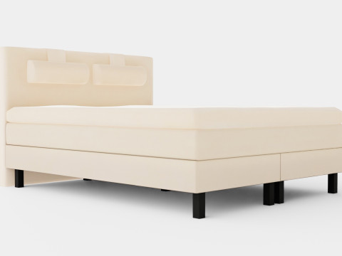 Lucky Continental Bed Memory Mattress Modèle 3D