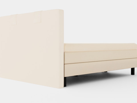 Lucky Continental Bed Memory Mattress Modèle 3D