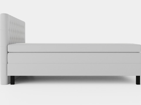 Lucky Continental Bed Polyester 3D Model