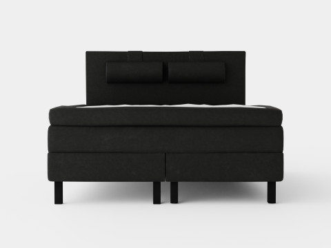 Lucky Continental Bed Black 3D Model