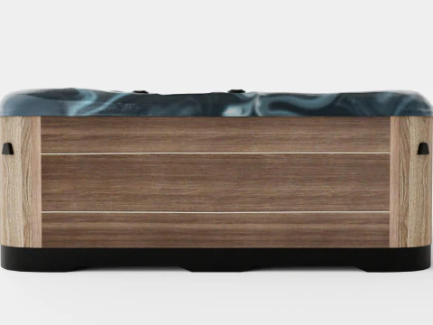 Luxou Dark Spa Bath 73 Jets 5 Person 3D Model