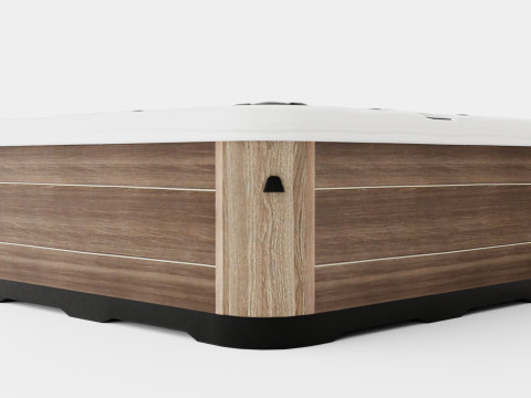 Luxouz Light Spa Bath 73 Jets 5 Person 3D Model