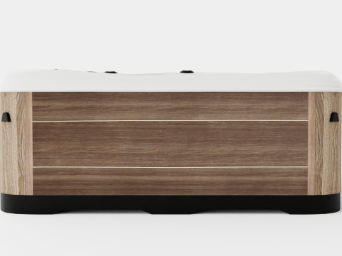 Luxouz Light Spa Bath 73 Jets 5 Person 3D Model