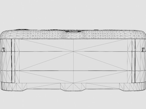 Luxouz Light Spa Bath 73 Jets 5 Person 3D Model