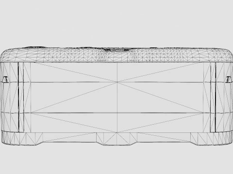 Banheira Spa Luxouz Light 73 jatos 5 pessoas Modelo 3D