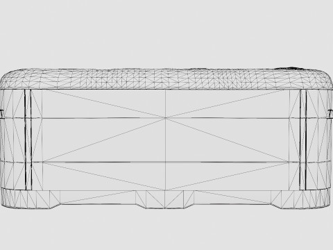 Luxouz Light Spa Bath 73 Jets 5 Person 3D Model