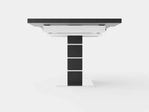 Macahan Extensionable Dining Table Modello 3D