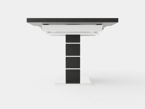 Macahan Extensionable Dining Table 3D Model