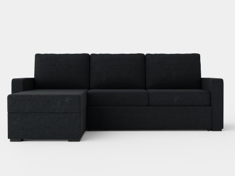 Maja Sofa Bed 3 Seater Reversible Dark Gray 3D 모델