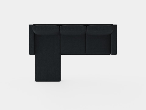 Maja Sofa Bed 3 Seater Reversible Dark Gray 3Dモデル