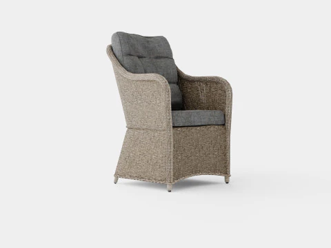 Marcus Armchair with Cushion 3D Model