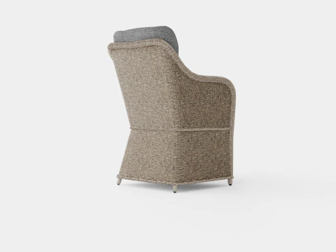 Marcus Armchair with Cushion 3D Model