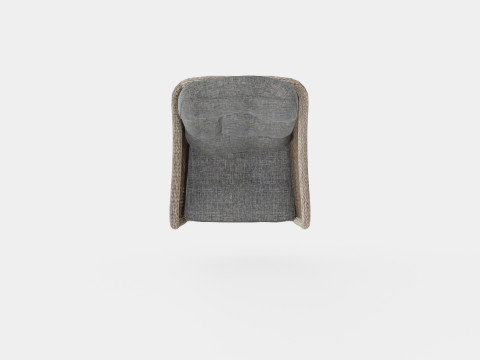 Marcus Armchair with Cushion 3D Модель