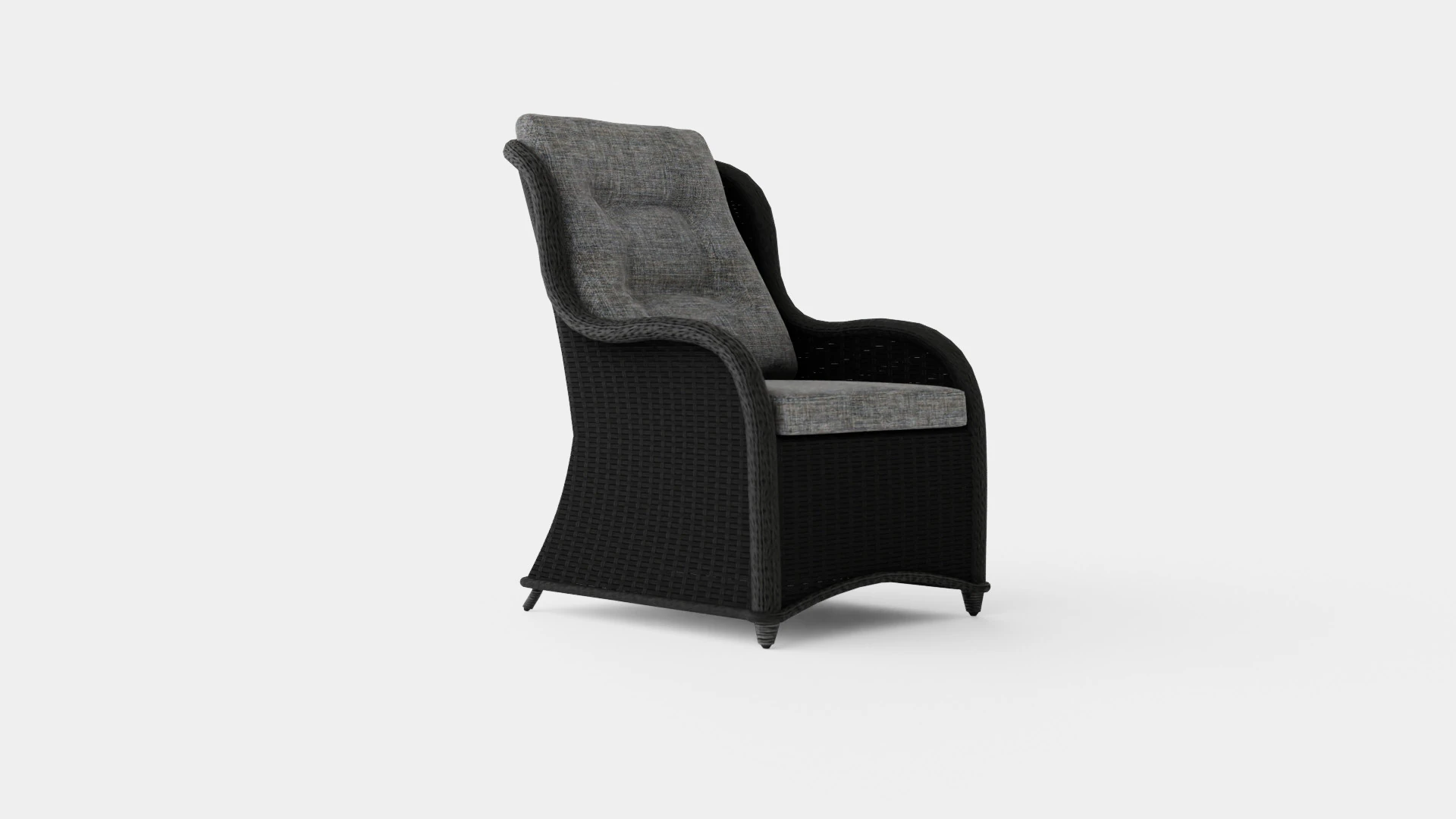 Marcus Ear Patches Armchair 3D Model .c4d .max .obj .3ds .fbx .stl .blend