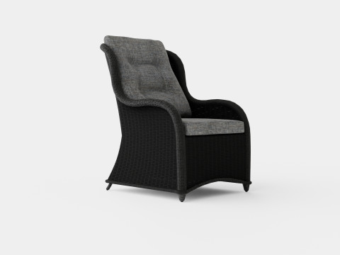 Marcus Ear Patches Armchair 3D Model