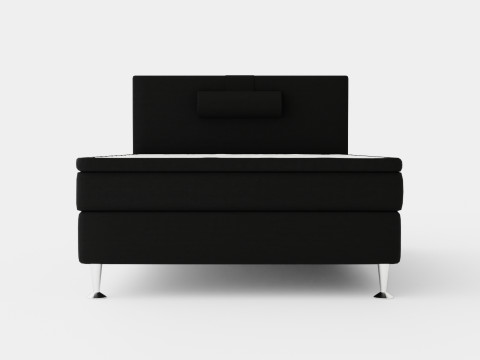 Meja Bed Package Black With Neck Pillow 3D Model