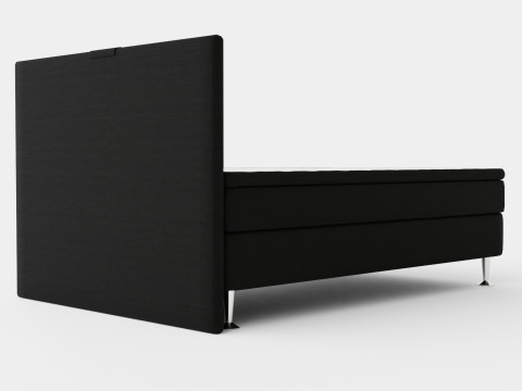 Meja Bed Package Black With Neck Pillow 3D Model