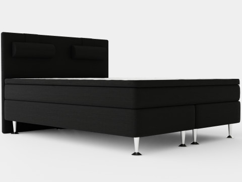 Meja Bed Package Black With Neck Pillow Modelo 3D
