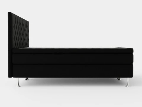 Meja Bed Package Black 3D Model