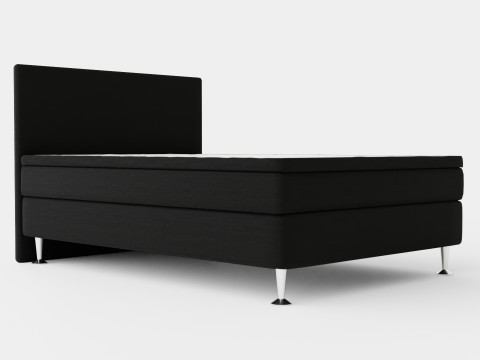 Meja Continental Bed Black 3D Model