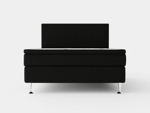 Meja Continental Bed Black 3D Model