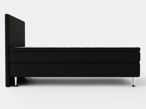 Meja Continental Bed Black 3D Model
