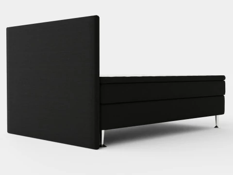 Meja Continental Bed Black 3D Model