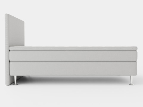 Meja Continental Bed Light Gray 3D Model