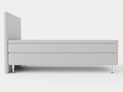 Meja Continental Bed Light Gray 3D Model