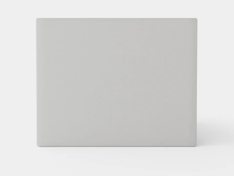 Meja Continental Bed Light Gray 3D Model