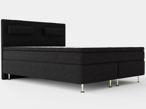 Meja Tempat Tidur Kontinental Model 3D