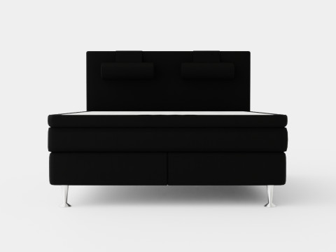 Meja Continental Bed Black 3D 모델