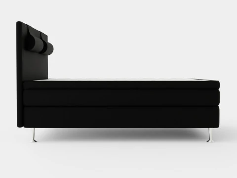 Meja Continental Bed Black 3D Model