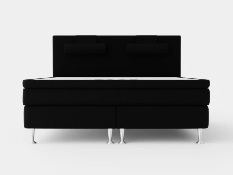 Meja Continental Bed Black 3D Model