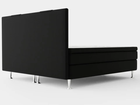 Meja Continental Bed Black 3D Model