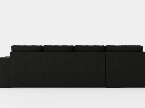 Memphi s Corner Sofa Reversible Dark Gray 3Dモデル