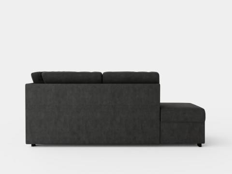 Memphis U Sofa With Divan Right Dark Gray 3D Модель
