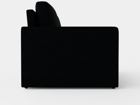 Minna Bed Sofa 2 Seater Black 3D Model
