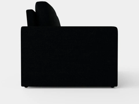 Minna Bed Sofa 2 Seater Black 3D Model