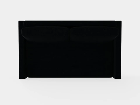 Minna Bed Sofa 2 Seater Black 3D Model