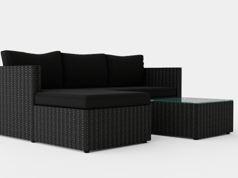 Mendoza Sofa Group Modello 3D