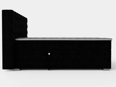 Mia Adjustable Bed Complete Bed Package Dark Gray 3D Model