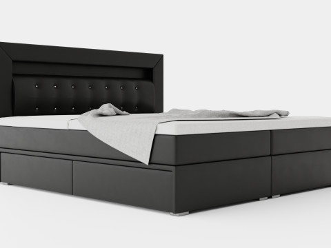 Modena Bed Package Co Storage Picked Gable 3D Модель