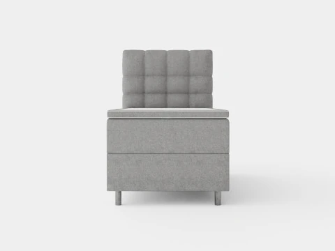 Montana Complete Bed Package Light Gray 3D Model