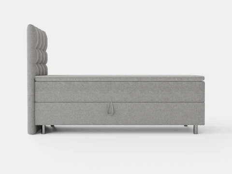 Montana Complete Bed Package Light Gray 3D Model