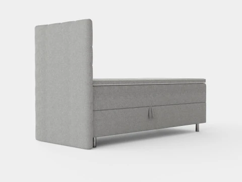 Montana Complete Bed Package Light Gray 3D Model