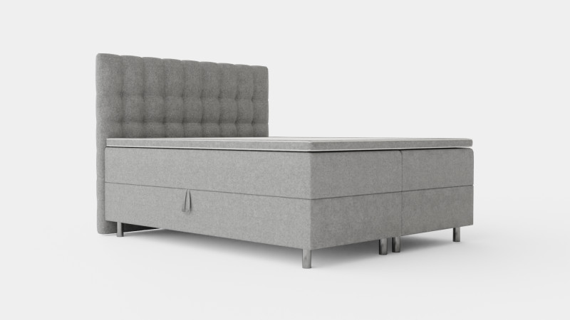 Montana Complete Bed Package Light Gray 3D Model .c4d .max .obj .3ds .fbx .stl .blend