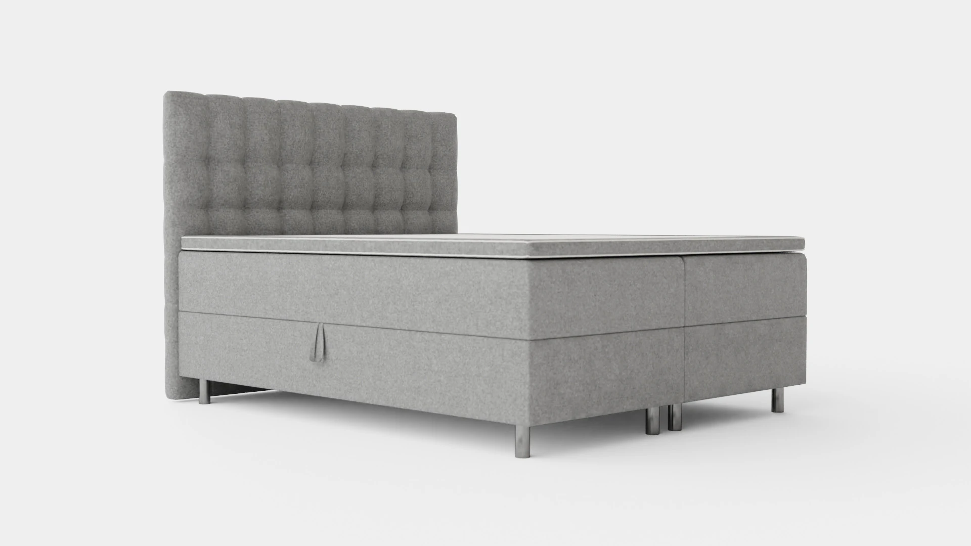 Montana Complete Bed Package Light Gray 3D Model .c4d .max .obj .3ds .fbx .stl .blend 