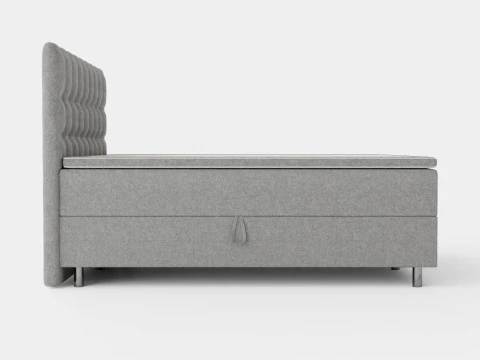 Montana Complete Bed Package Light Gray 3D Model
